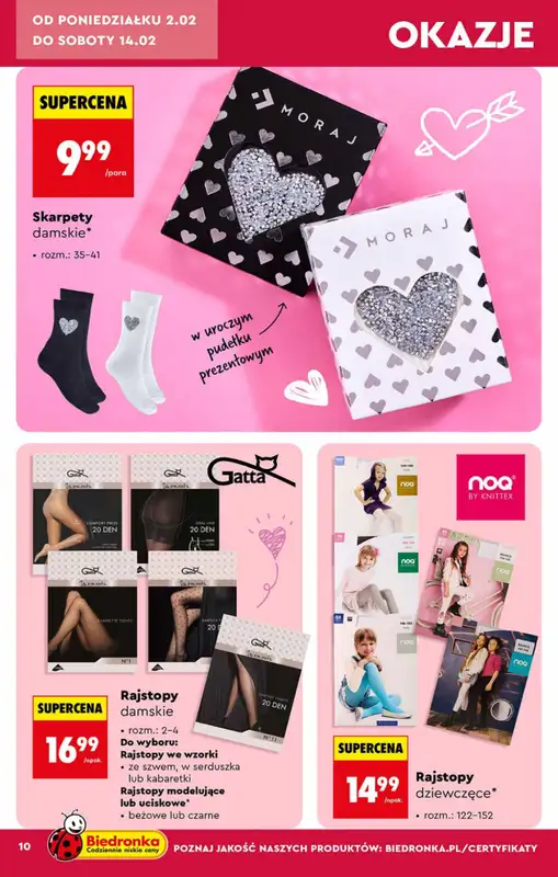 Biedronka - gazetka promocyjna Hity i inspiracje, od 31.01 od soboty 31.01 do środy 18.02 - strona 10
