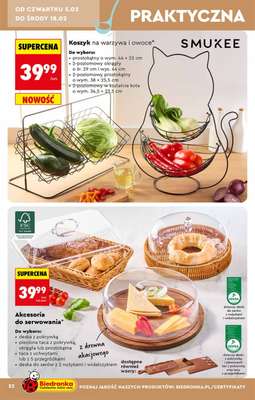 Biedronka - gazetka promocyjna Hity i inspiracje, od 31.01 od soboty 31.01 do środy 18.02 - strona 32