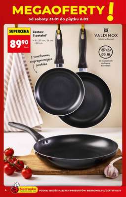 Biedronka - gazetka promocyjna Hity i inspiracje, od 31.01 od soboty 31.01 do środy 18.02 - strona 4