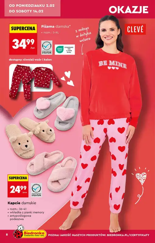 Biedronka - gazetka promocyjna Hity i inspiracje, od 31.01 od soboty 31.01 do środy 18.02 - strona 8