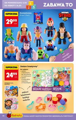 Biedronka - gazetka promocyjna Hity i inspiracje, od 31.01 od soboty 31.01 do środy 18.02 - strona 22