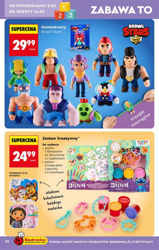 Biedronka - gazetka promocyjna Hity i inspiracje, od 31.01 od soboty 31.01 do środy 18.02 - strona 22