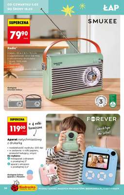 Biedronka - gazetka promocyjna Hity i inspiracje, od 31.01 od soboty 31.01 do środy 18.02 - strona 38