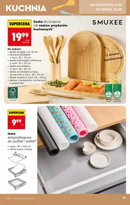 Biedronka - gazetka promocyjna Hity i inspiracje, od 31.01 od soboty 31.01 do środy 18.02 - strona 33