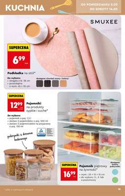 Biedronka - gazetka promocyjna Hity i inspiracje, od 31.01 od soboty 31.01 do środy 18.02 - strona 15