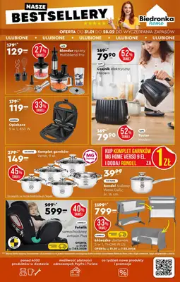 Biedronka - gazetka promocyjna Hity i inspiracje, od 31.01 od soboty 31.01 do środy 18.02 - strona 47