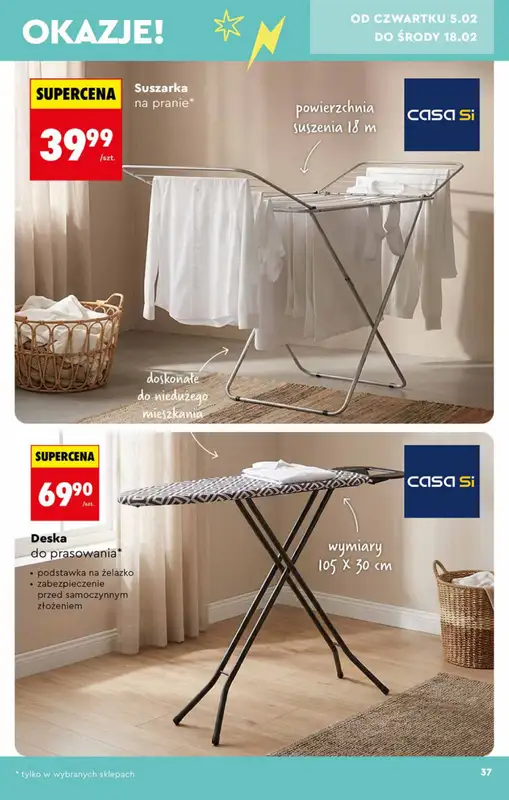 Biedronka - gazetka promocyjna Hity i inspiracje, od 31.01 od soboty 31.01 do środy 18.02 - strona 37