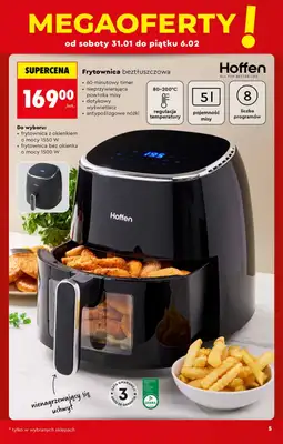 Biedronka - gazetka promocyjna Hity i inspiracje, od 31.01 od soboty 31.01 do środy 18.02 - strona 5