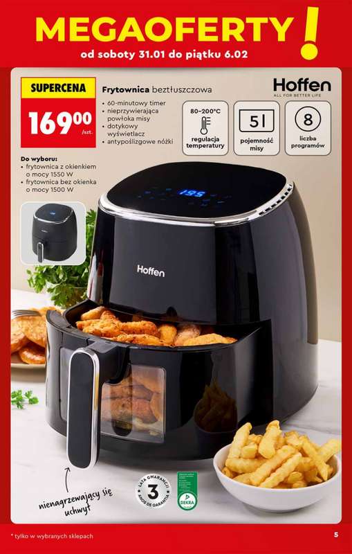 Biedronka - gazetka promocyjna Hity i inspiracje, od 31.01 od soboty 31.01 do środy 18.02 - strona 5