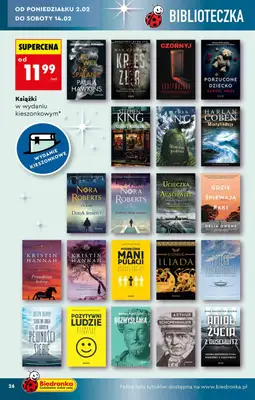 Biedronka - gazetka promocyjna Hity i inspiracje, od 31.01 od soboty 31.01 do środy 18.02 - strona 26