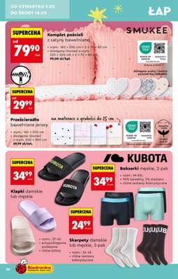 Biedronka - gazetka promocyjna Hity i inspiracje, od 31.01 od soboty 31.01 do środy 18.02 - strona 36