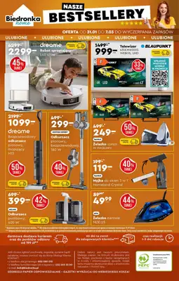 Biedronka - gazetka promocyjna Hity i inspiracje, od 31.01 od soboty 31.01 do środy 18.02 - strona 48