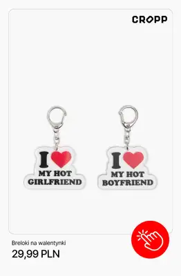 Cropp - gazetka promocyjna Kolekcja My Cringe Valentines dla niej od piątku 30.01  - strona 5