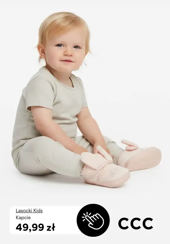 CCC - gazetka promocyjna Kapcie dziecięce od 49,99 zł od piątku 30.01  - strona 4