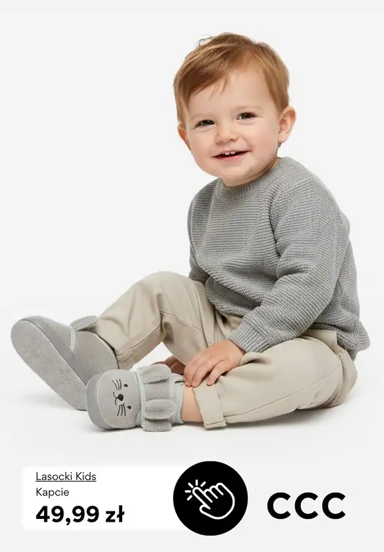 CCC - gazetka promocyjna Kapcie dziecięce od 49,99 zł od piątku 30.01  - strona 3