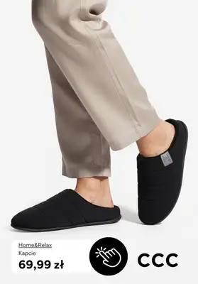 CCC - gazetka promocyjna Kapcie męskie od 59,99 zł od niedzieli 01.02  - strona 2