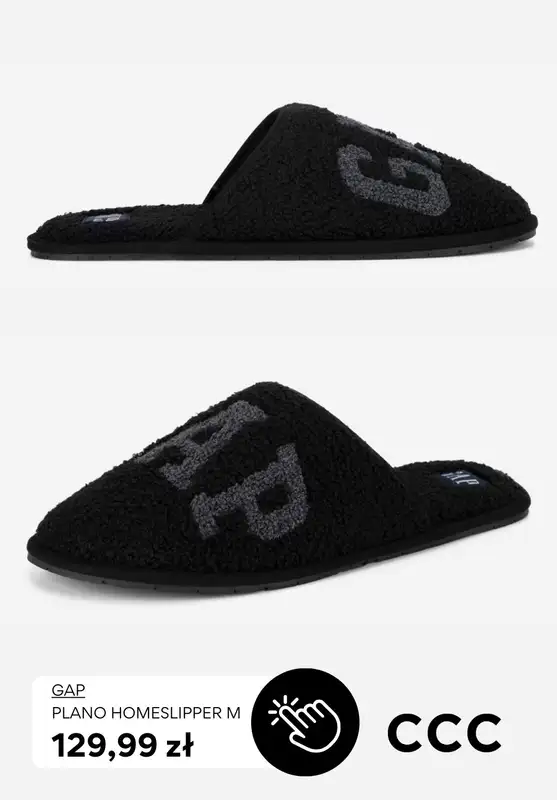 CCC - gazetka promocyjna Kapcie męskie od 59,99 zł od niedzieli 01.02  - strona 9