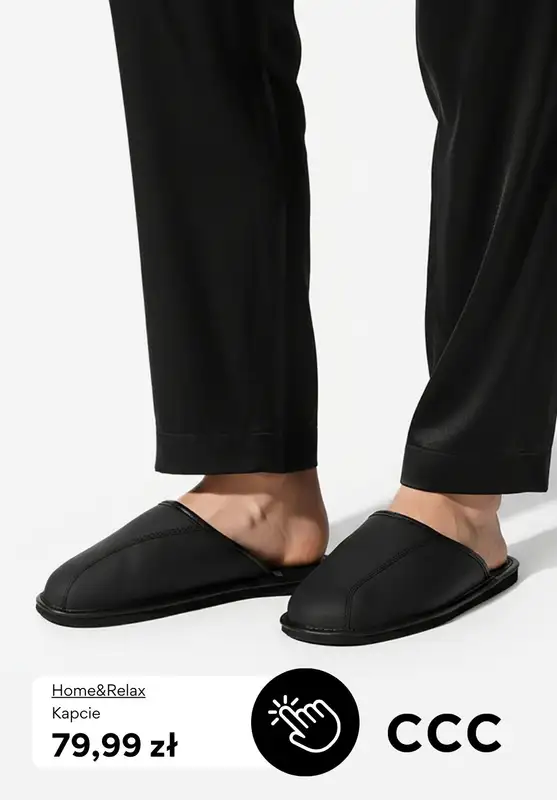 CCC - gazetka promocyjna Kapcie męskie od 59,99 zł od niedzieli 01.02  - strona 4