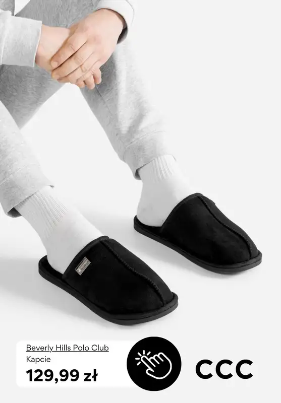 CCC - gazetka promocyjna Kapcie męskie od 59,99 zł od niedzieli 01.02  - strona 8