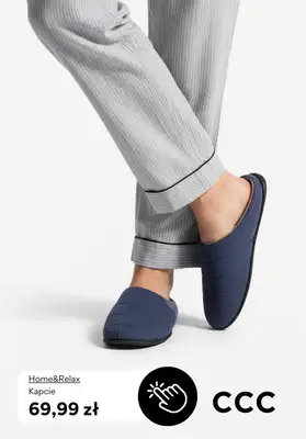 CCC - gazetka promocyjna Kapcie męskie od 59,99 zł od niedzieli 01.02  - strona 3