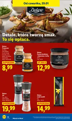 Lidl - gazetka promocyjna Oferta od czwartku od czwartku 29.01 do soboty 31.01 - strona 42