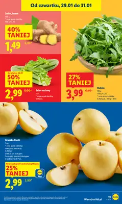 Lidl - gazetka promocyjna Oferta od czwartku od czwartku 29.01 do soboty 31.01 - strona 23
