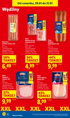 Lidl - gazetka promocyjna Oferta od czwartku od czwartku 29.01 do soboty 31.01 - strona 32
