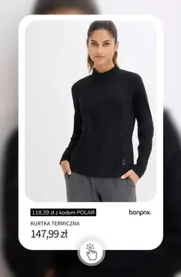 bonprix - gazetka promocyjna 20% rabatu na KURTKI i SWETRY + darmowa dostawa! od piątku 30.01 do soboty 31.01 - strona 3