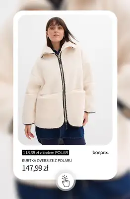 bonprix - gazetka promocyjna 20% rabatu na KURTKI i SWETRY + darmowa dostawa! od piątku 30.01 do soboty 31.01 - strona 11