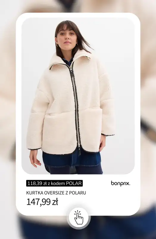 bonprix - gazetka promocyjna 20% rabatu na KURTKI i SWETRY + darmowa dostawa! od piątku 30.01 do soboty 31.01 - strona 11