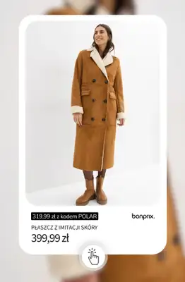 bonprix - gazetka promocyjna 20% rabatu na KURTKI i SWETRY + darmowa dostawa! od piątku 30.01 do soboty 31.01 - strona 17