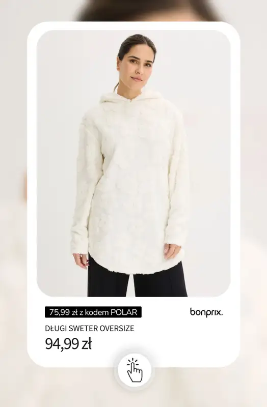 bonprix - gazetka promocyjna 20% rabatu na KURTKI i SWETRY + darmowa dostawa! od piątku 30.01 do soboty 31.01 - strona 7