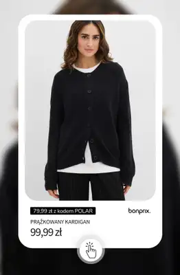 bonprix - gazetka promocyjna 20% rabatu na KURTKI i SWETRY + darmowa dostawa! od piątku 30.01 do soboty 31.01 - strona 18