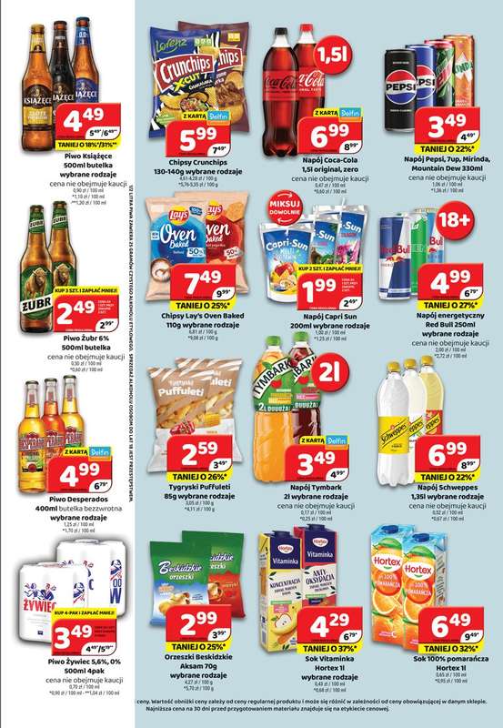 Delfin - gazetka promocyjna Gazetka od piątku 30.01 do niedzieli 08.02 - strona 6