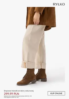 Ryłko - gazetka promocyjna Ocieplane trzewiki damskie od piątku 30.01  - strona 5