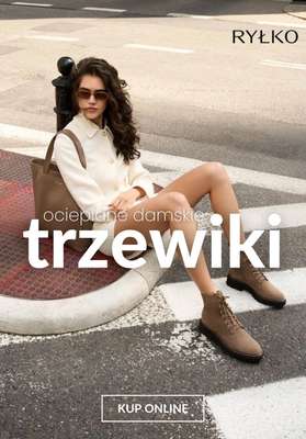 Ryłko - gazetka promocyjna Ocieplane trzewiki damskie od piątku 30.01 
