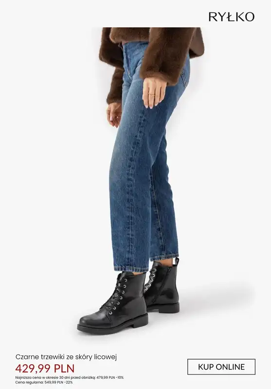 Ryłko - gazetka promocyjna Ocieplane trzewiki damskie od piątku 30.01  - strona 7