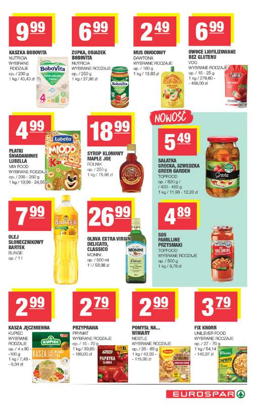 SPAR - gazetka promocyjna Gazetka Eurospar od środy 04.02 do niedzieli 15.02 - strona 11