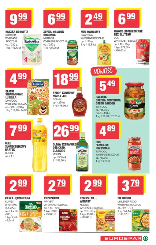SPAR - gazetka promocyjna Gazetka Eurospar od środy 04.02 do niedzieli 15.02 - strona 11
