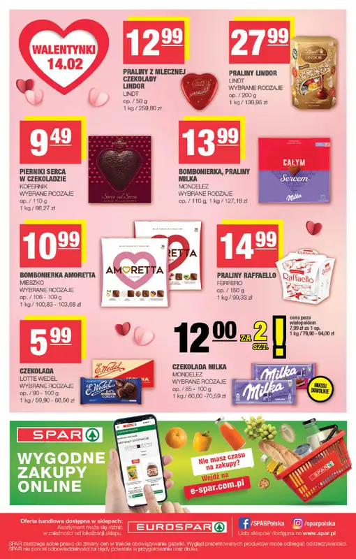 SPAR - gazetka promocyjna Gazetka Eurospar od środy 04.02 do niedzieli 15.02 - strona 16
