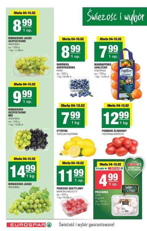 SPAR - gazetka promocyjna Gazetka Eurospar od środy 04.02 do niedzieli 15.02 - strona 2