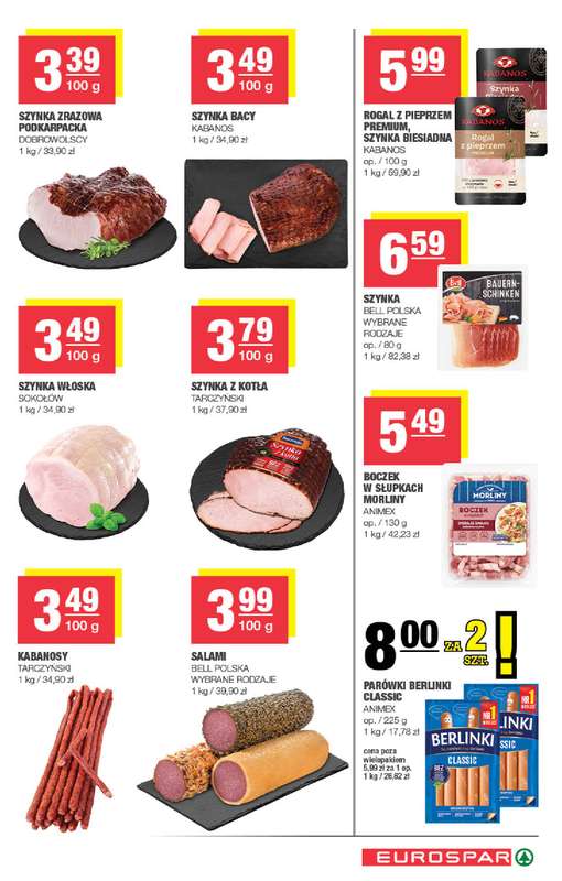SPAR - gazetka promocyjna Gazetka Eurospar od środy 04.02 do niedzieli 15.02 - strona 7