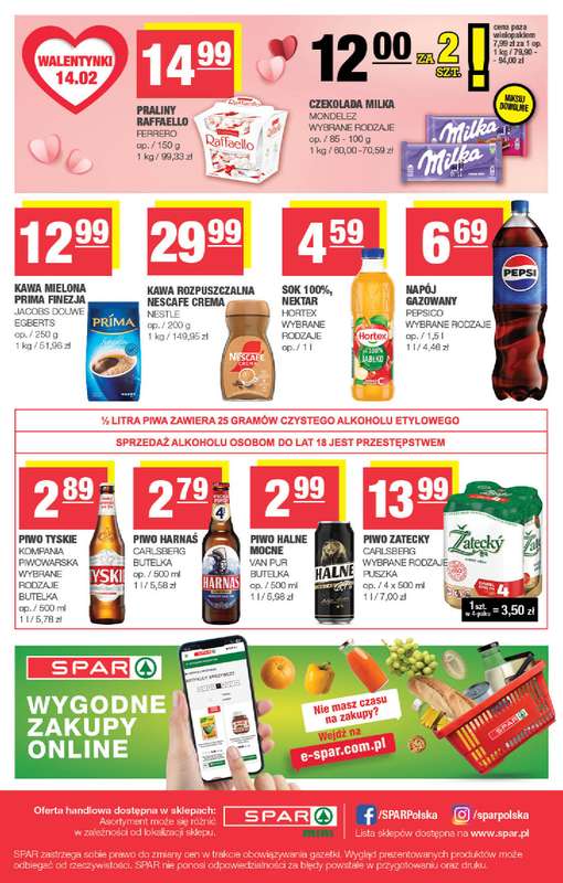 SPAR - gazetka promocyjna Gazetka Spar Mini od środy 04.02 do niedzieli 15.02 - strona 4