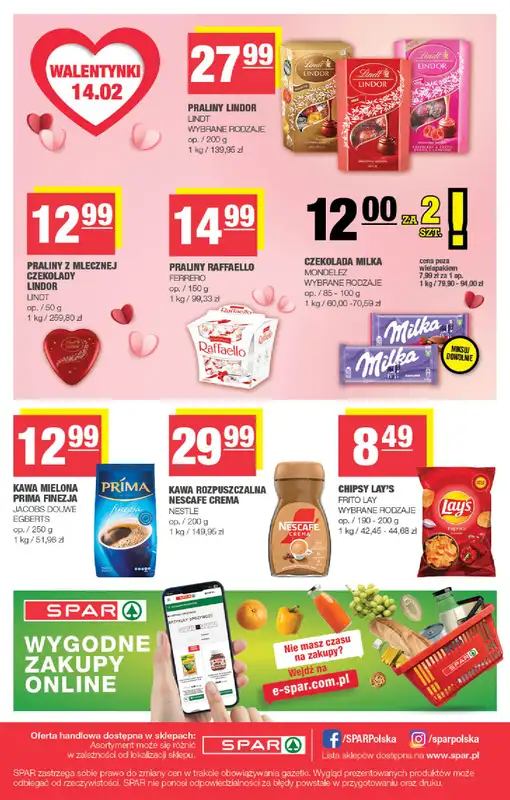 SPAR - gazetka promocyjna Gazetka Spar od środy 04.02 do niedzieli 15.02 - strona 8