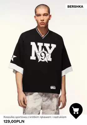 Bershka - gazetka promocyjna NOWOŚCI męskie od niedzieli 01.02  - strona 8