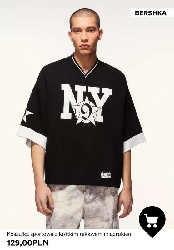 Bershka - gazetka promocyjna NOWOŚCI męskie od niedzieli 01.02  - strona 8