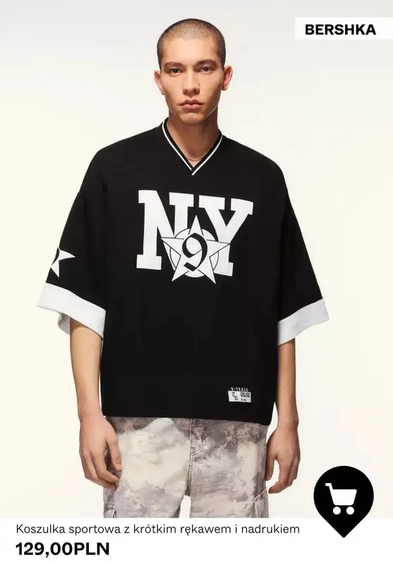 Bershka - gazetka promocyjna NOWOŚCI męskie od niedzieli 01.02  - strona 8