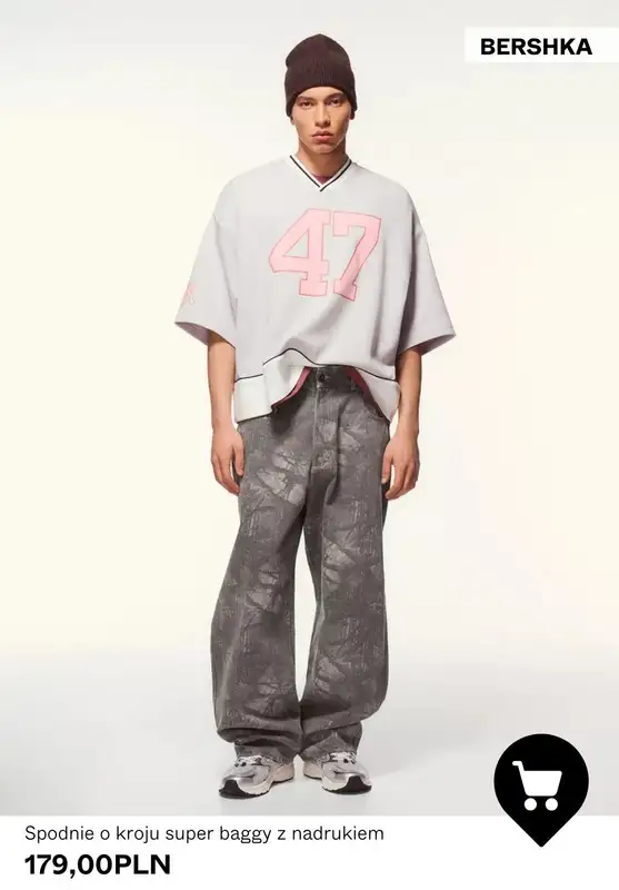 Bershka - gazetka promocyjna NOWOŚCI męskie od niedzieli 01.02  - strona 5