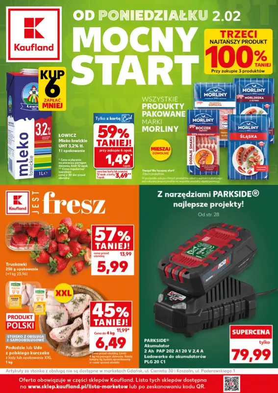 Kaufland - gazetka promocyjna Mocny Start  