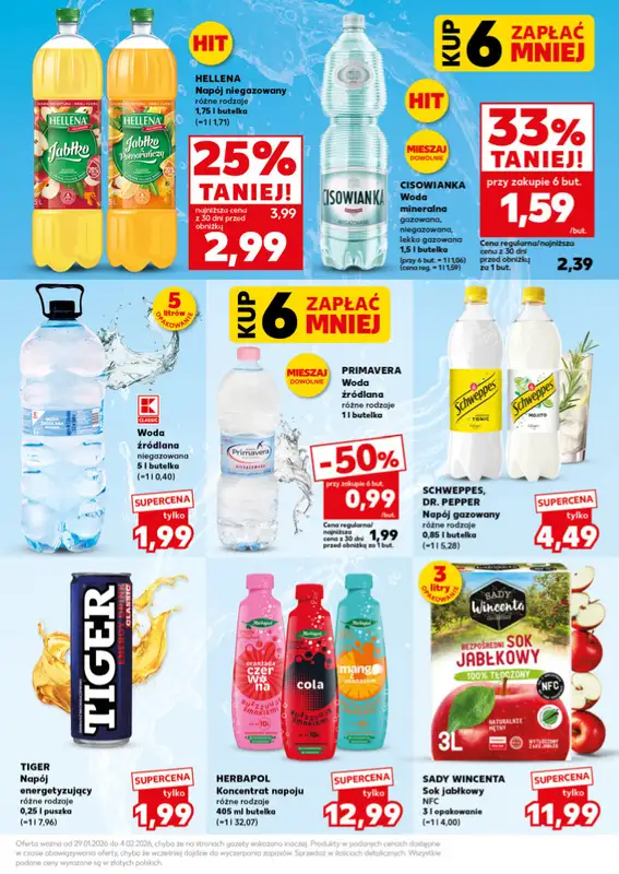 Kaufland - gazetka promocyjna Mocny Start od poniedziałku 02.02 do środy 04.02 - strona 23
